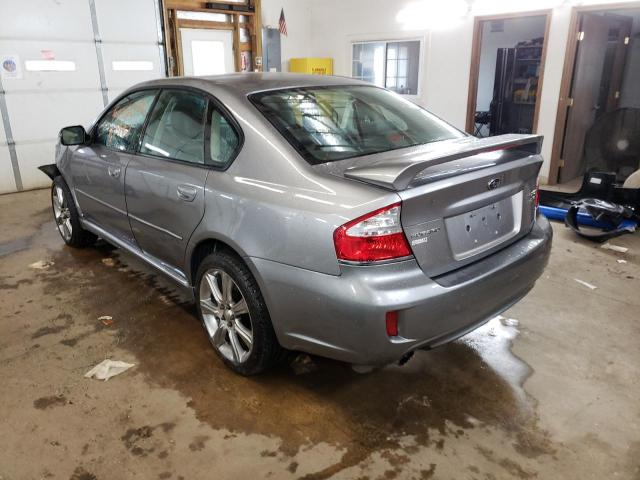 4S3BL856884210233 - 2008 SUBARU LEGACY 3.0 GRAY photo 3