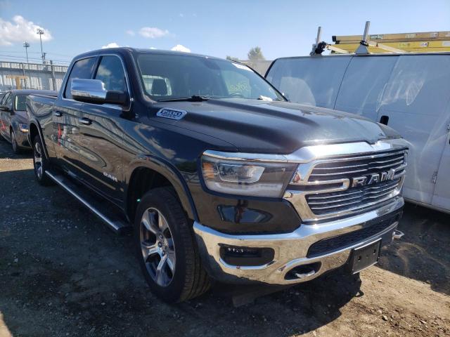 1C6SRFRT0KN593838 - 2019 RAM 1500 LARAM BLACK photo 1