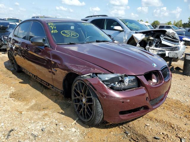 WBAPH7C56AE129823 - 2010 BMW 328 I MAROON photo 1