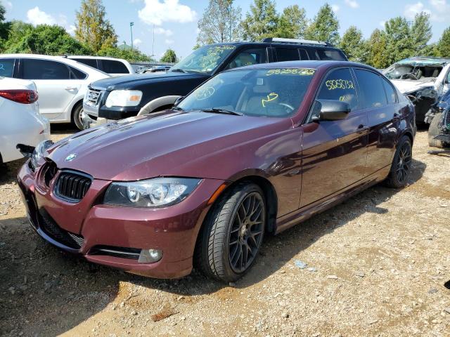 WBAPH7C56AE129823 - 2010 BMW 328 I MAROON photo 2