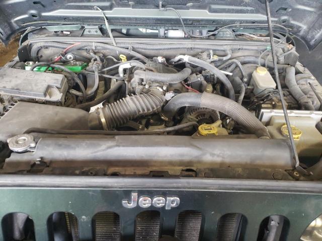 1J4GA2D10AL152560 - 2010 JEEP WRANGLER S GREEN photo 7