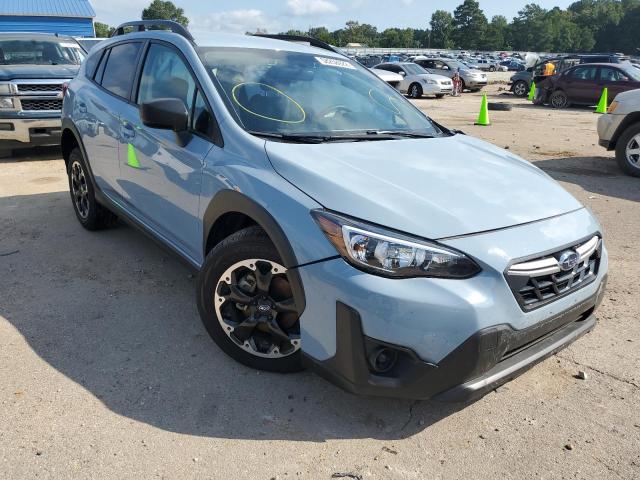 JF2GTABC6M8312996 - 2021 SUBARU CROSSTREK BLUE photo 1