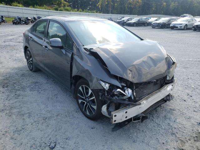 2HGFB2F80DH505956 - 2013 HONDA CIVIC GRAY photo 1