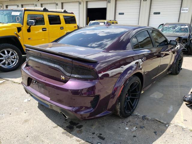 2C3CDXGJ1LH183034 - 2020 DODGE CHARGER SC PURPLE photo 4