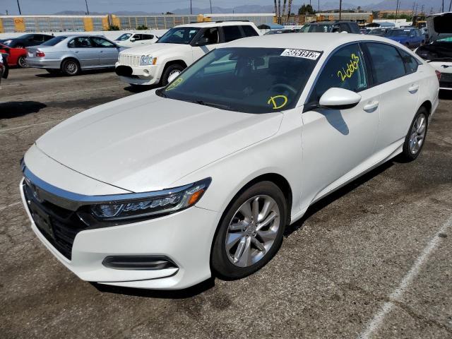 1HGCV1F17KA030437 - 2019 HONDA ACCORD LX WHITE photo 2