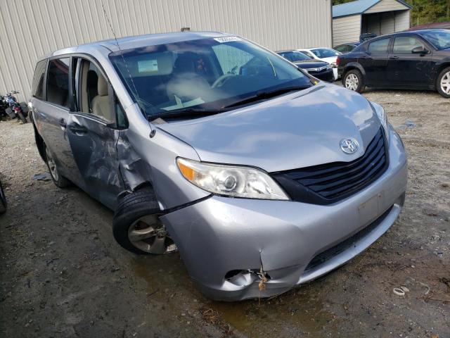 5TDZK3DC3BS118423 - 2011 TOYOTA SIENNA SILVER photo 1