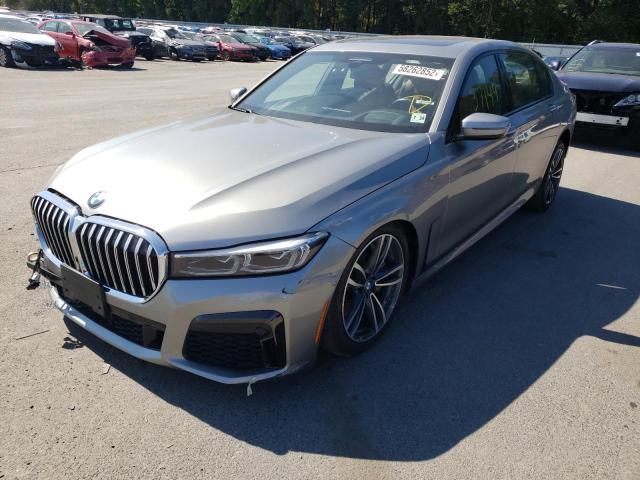 WBA7U2C08LGM26862 - 2020 BMW 750 XI SILVER photo 2