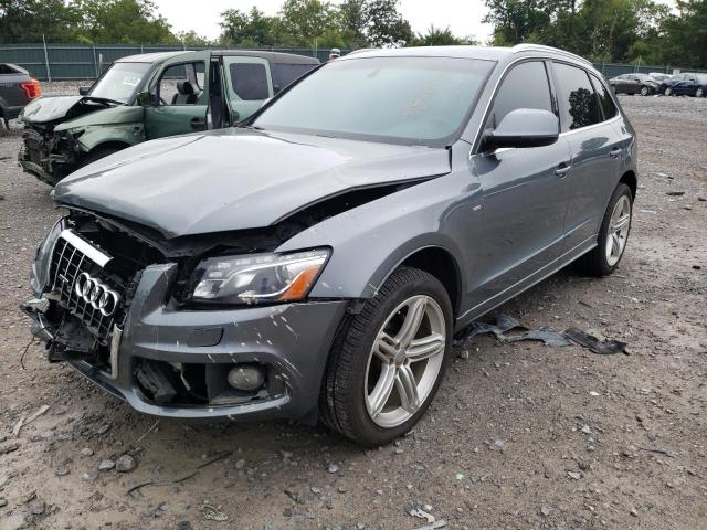 WA1WKAFPXCA107547 - 2012 AUDI Q5 PRESTIG GRAY photo 2