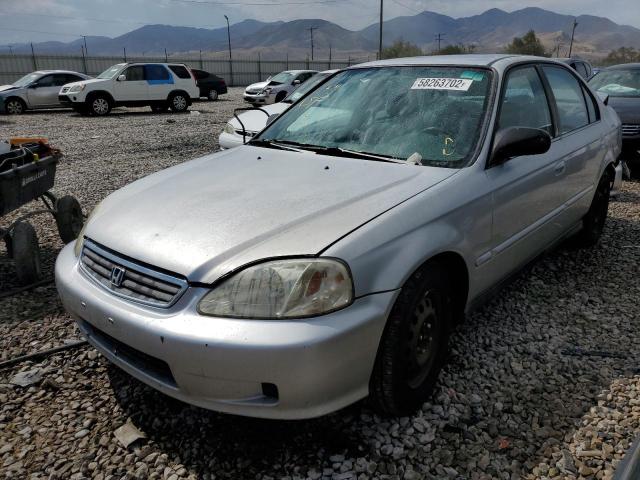 2HGEJ6615XH585218 - 1999 HONDA CIVIC BASE SILVER photo 2