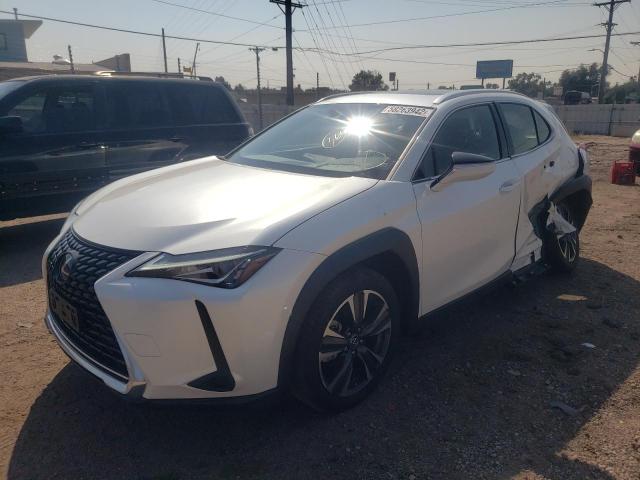 JTHU9JBH8K2019823 - 2019 LEXUS UX 250H WHITE photo 2