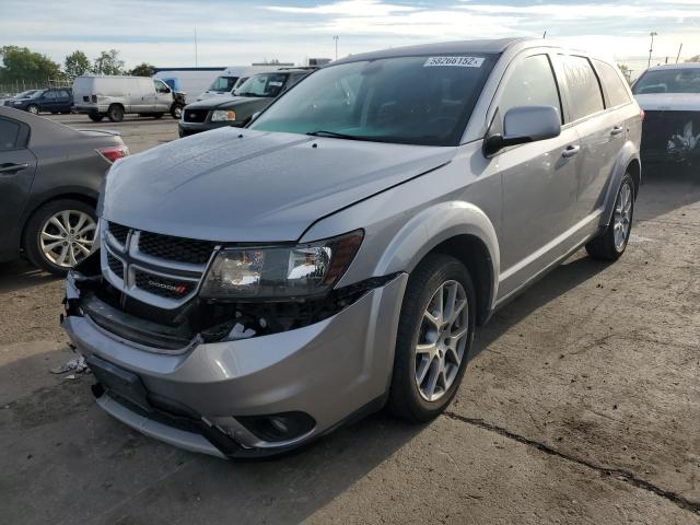 3C4PDCEG0JT370007 - 2018 DODGE JOURNEY GT SILVER photo 2