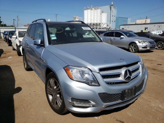 WDCGG8JB7DF996676 - 2013 MERCEDES-BENZ GLK 350 4M BLUE photo 1