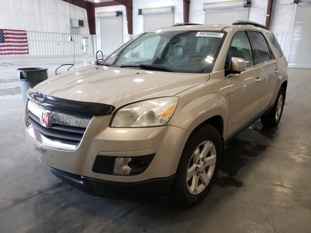 5GZEV23747J100200 - 2007 SATURN OUTLOOK XR ოქროსფერი ფოტო 2