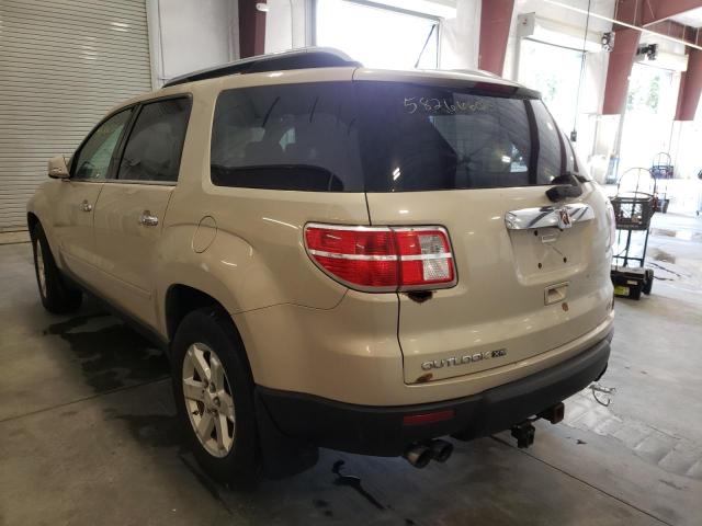 5GZEV23747J100200 - 2007 SATURN OUTLOOK XR ოქროსფერი ფოტო 3