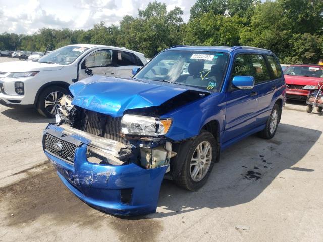 JF1SG66648H717913 - 2008 SUBARU FORESTER S Mavi foto 2