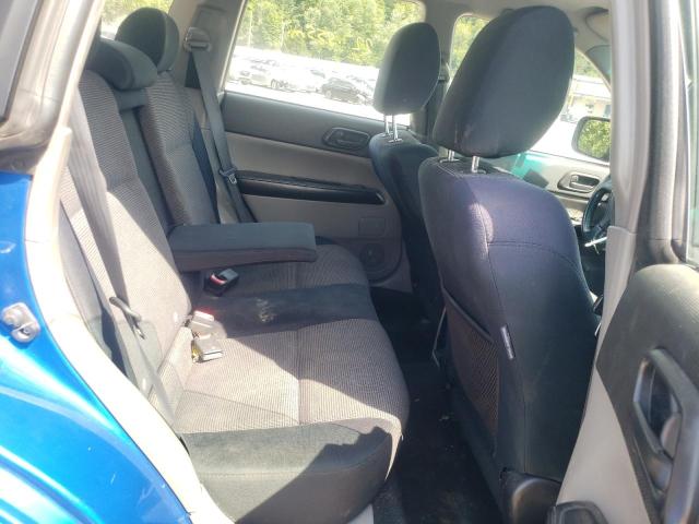 JF1SG66648H717913 - 2008 SUBARU FORESTER S Mavi foto 6
