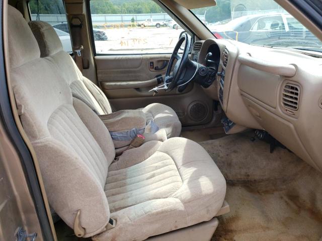 1GCCS19W228161068 - 2002 CHEVROLET S TRUCK S1 BEIGE photo 5