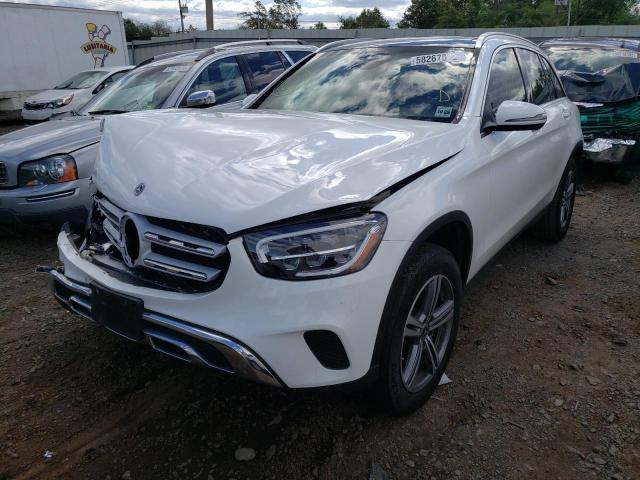 WDC0G8EB1LF706054 - 2020 MERCEDES-BENZ GLC 300 4M WHITE photo 2