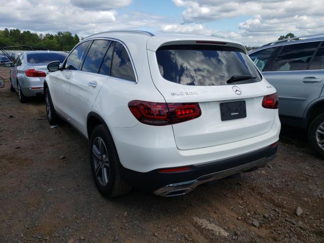 WDC0G8EB1LF706054 - 2020 MERCEDES-BENZ GLC 300 4M WHITE photo 3