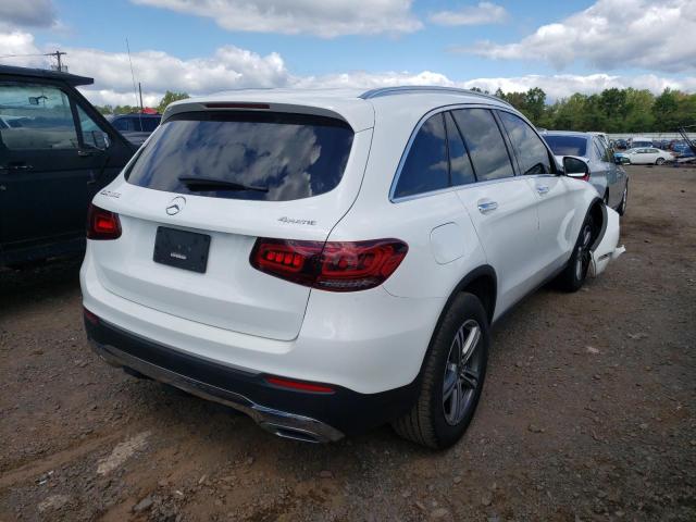 WDC0G8EB1LF706054 - 2020 MERCEDES-BENZ GLC 300 4M WHITE photo 4