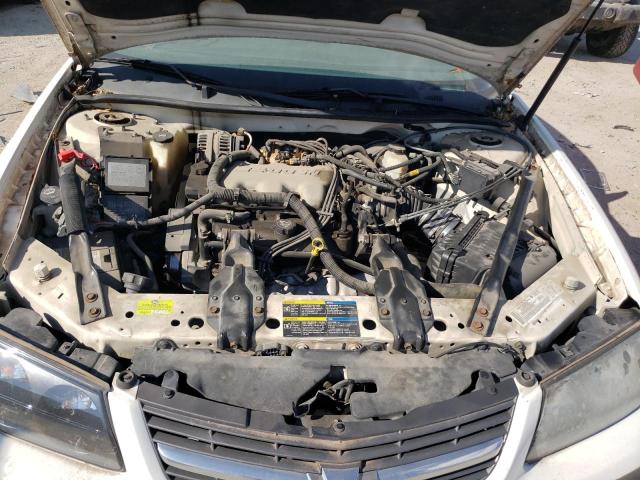 2G1WF52E259135100 - 2005 CHEVROLET IMPALA WHITE photo 7