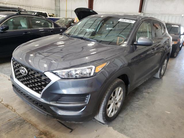 KM8J2CA45KU869511 - 2019 HYUNDAI TUCSON SE GRAY photo 2