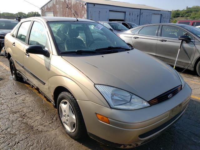 1FAFP33P92W265411 - 2002 FORD FOCUS LX GOLD photo 1
