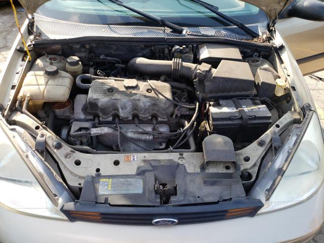 1FAFP33P92W265411 - 2002 FORD FOCUS LX GOLD photo 7