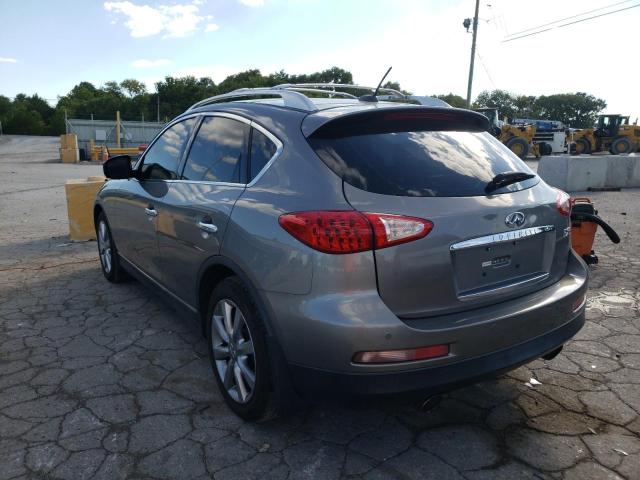 JNKAJ09E18M304313 - 2008 INFINITI EX35 BASE GRAY photo 3