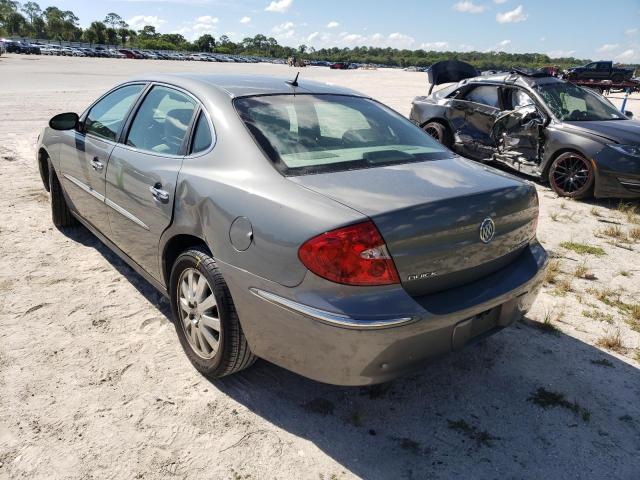 2G4WC582981352722 - 2008 BUICK LACROSSE C GRAY photo 3