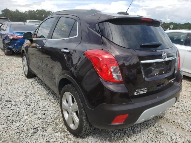 KL4CJASB9GB729864 - 2016 BUICK ENCORE BLACK photo 3