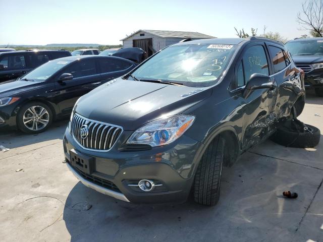 KL4CJBSB0GB566172 - 2016 BUICK ENCORE CON GRAY photo 2