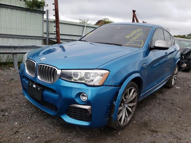 5UXXW7C53J0W64273 - 2018 BMW X4 XDRIVEM BLUE photo 2