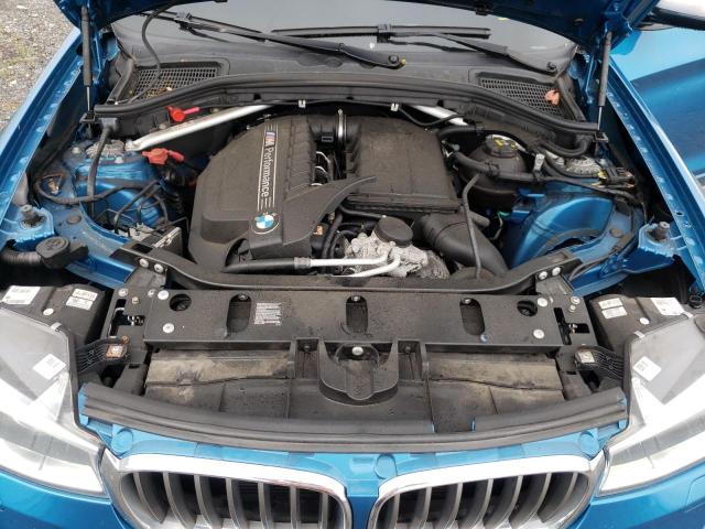 5UXXW7C53J0W64273 - 2018 BMW X4 XDRIVEM BLUE photo 7