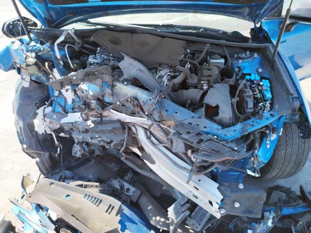 4T1B61HK7JU035661 - 2018 TOYOTA CAMRY XSE BLUE photo 7