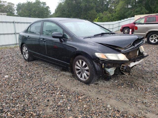 1HGFA16999L003110 - 2009 HONDA CIVIC EXL შავი ფოტო 1