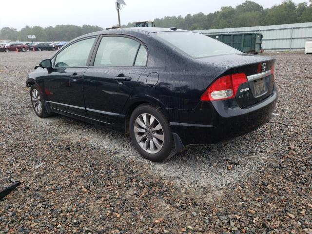 1HGFA16999L003110 - 2009 HONDA CIVIC EXL შავი ფოტო 3