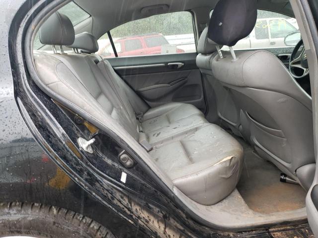 1HGFA16999L003110 - 2009 HONDA CIVIC EXL შავი ფოტო 6