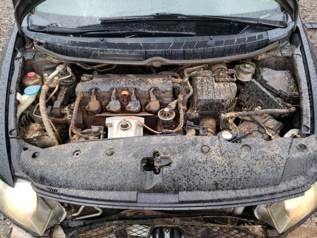 1HGFA16999L003110 - 2009 HONDA CIVIC EXL შავი ფოტო 7