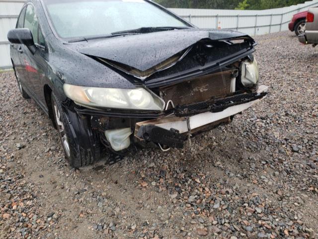 1HGFA16999L003110 - 2009 HONDA CIVIC EXL შავი ფოტო 9