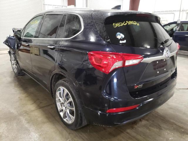 LRBFX2SA1LD139962 - 2020 BUICK ENVISION E BLUE photo 3
