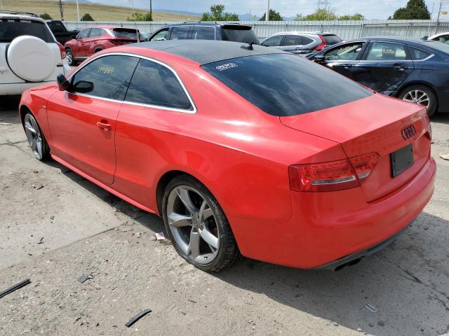 WAUWFAFR8AA014791 - 2010 AUDI A5 PRESTIG RED photo 3