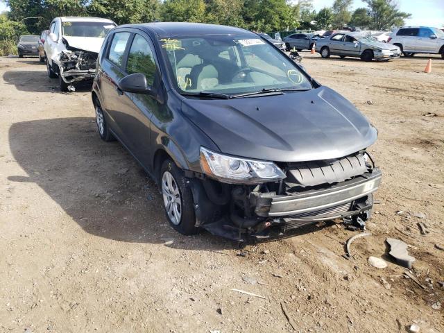 1G1JG6SB2K4137432 - 2019 CHEVROLET SONIC BLACK photo 1