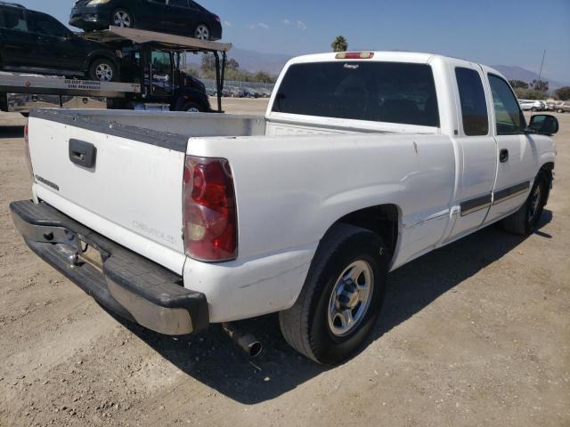 2GCEC19V431199872 - 2003 CHEVROLET SILVERADO WHITE photo 4