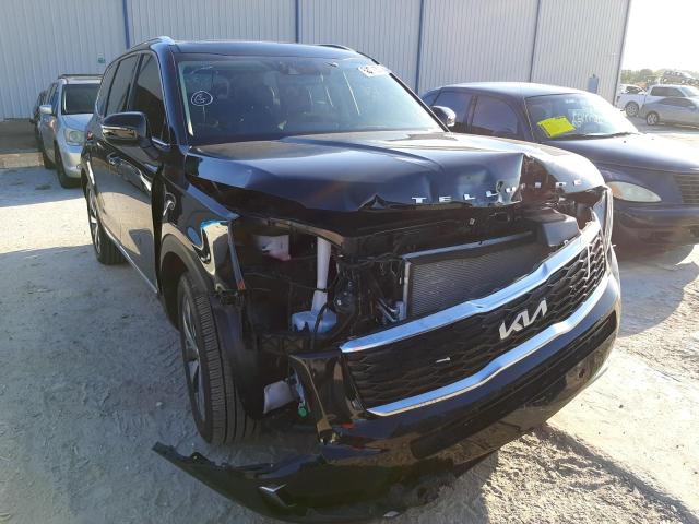 5XYP34HC2NG196472 - 2022 KIA TELLURIDE BLACK photo 9