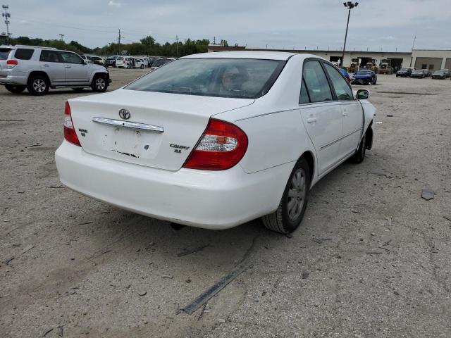 4T1BF30K03U055678 - 2003 TOYOTA CAMRY LE/ WHITE photo 4