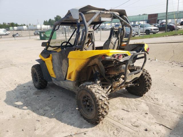 3JBPGCP13DJ000608 - 2013 CAN-AM MAVERICK 1 YELLOW photo 3