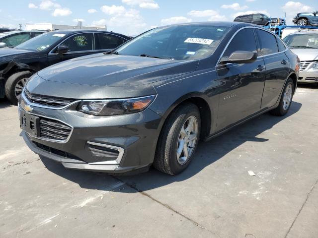 1G1ZB5ST0JF224513 - 2018 CHEVROLET MALIBU LS CHARCOAL photo 2