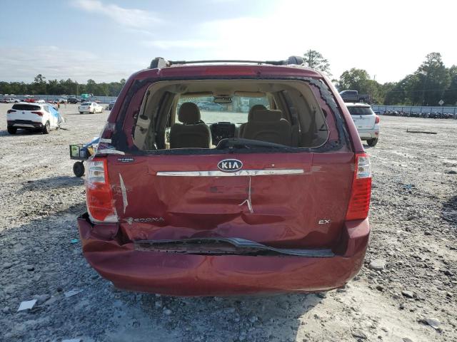 KNDMB233076142613 - 2007 KIA SEDONA RED photo 9