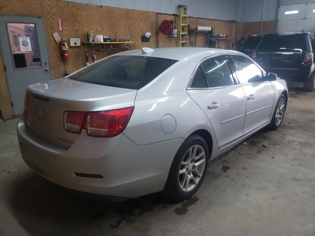 1G11C5SL2FU128654 - 2015 CHEVROLET MALIBU 1LT ვერცხლისფერი ფოტო 4